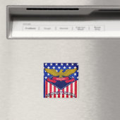 Flagge Pennsylvania USA Magnet (In Situ (Geschirrspüler))