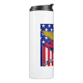 Flagge Pennsylvania USA Thermosbecher (Nach links gedreht)