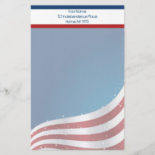 Flagge-persönliches Briefpapier