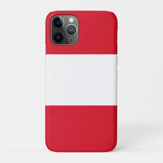 Flagge Perus Case-Mate iPhone Hülle (Rückseite)