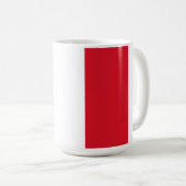 Flagge Perus Kaffeetasse (VorderseiteRechts)