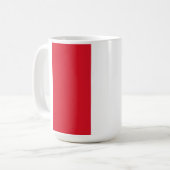 Flagge Perus Kaffeetasse (Vorderseite Links)