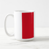 Flagge Perus Kaffeetasse (Links)
