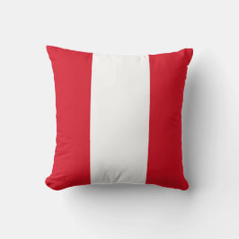 Flagge Perus (peruanische Flagge) Kissen