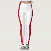 Flagge Perus (peruanische Flagge) Leggings (Vorderseite)