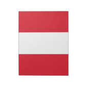 Flagge Perus (peruanische Flagge) Notizblock (Rotiert)