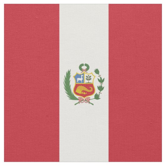 Flagge Perus Stoff (Nahaufnahme)