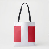 Flagge Perus Tasche (Vorderseite)