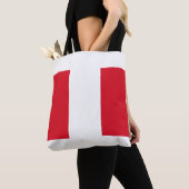 Flagge Perus Tasche (Von Nahem)