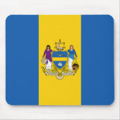 Flagge Philadelphia, Pennsylvania Mouse Pad Mousepad (Vorne)