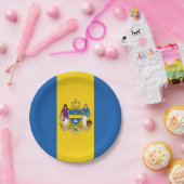 Flagge Philadelphia, Pennsylvania Papierplatte Pappteller (Party)