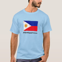 Flagge Philippinischer T - Shirt