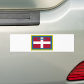 Flagge Piemonts (Italien) Autoaufkleber (Auf Auto)