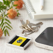 Flagge Pittsburghs, Schlüsselanhänger Pennsylvania (Seite)