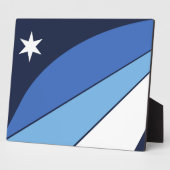 Flagge Plaque Columbia City Fotoplatte (Seite)