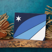 Flagge Plaque Columbia City Fotoplatte (Seite)