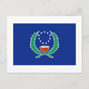 Flagge Pohnpeis Postkarte