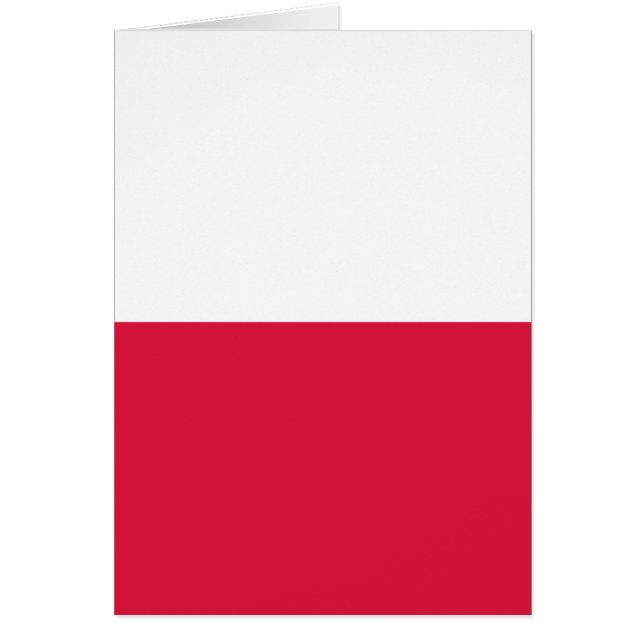 Flagge Polens (Vorne)