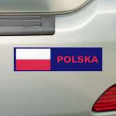 Flagge Polens Autoaufkleber (Auf Auto)
