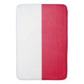 Flagge Polens Badematte (Vorderseite Vertikal)