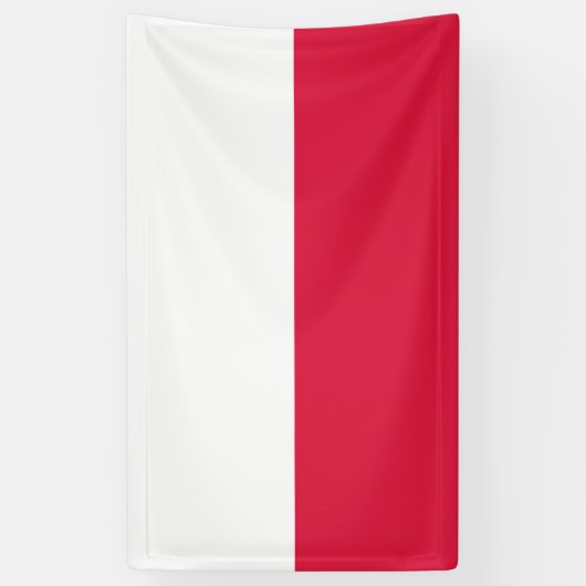 Flagge Polens Banner (Vertikal)