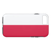 Flagge Polens Case-Mate iPhone Hülle (Rückseite (Horizontal))