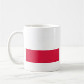 Flagge Polens Kaffeetasse (Links)