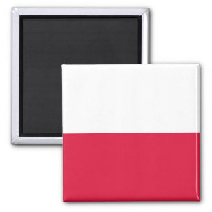 Flagge Polens Magnet