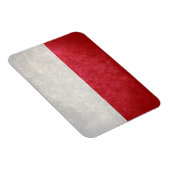 Flagge Polens Magnet (Rechte Seite)