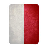 Flagge Polens Magnet (Vertikal)