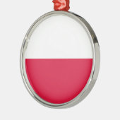 Flagge Polens Ornament Aus Metall (Links)