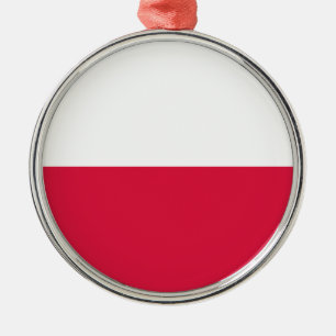 Flagge Polens Ornament Aus Metall