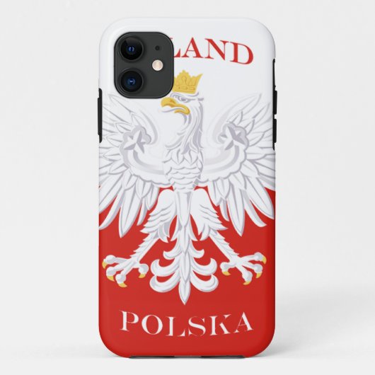 Flagge Polens polnische iPhone 5 Case-Mate ID™ Hülle (Rückseite)