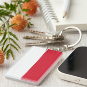 Flagge Polens Schlüsselanhänger (Vorderseite rechts)