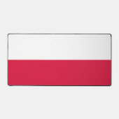 Flagge Polens Schreibtischunterlage (Vorderseite)