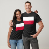 Flagge Polens T-Shirt (Unisex)