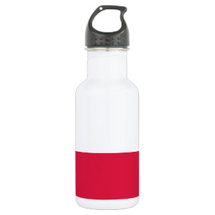 Flagge Polens Trinkflasche