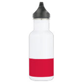 Flagge Polens Trinkflasche (Rechts)