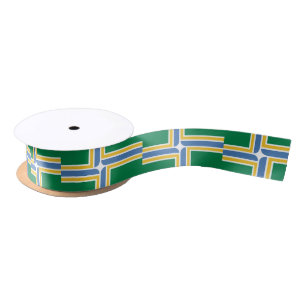 Flagge Portlands, Oregon Satin Ribbon Satinband