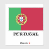 Flagge Portugals Aufkleber (Blatt)
