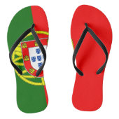 Flagge Portugals Badesandalen (Fußbett)