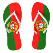 Flagge Portugals Badesandalen (Fußbett)