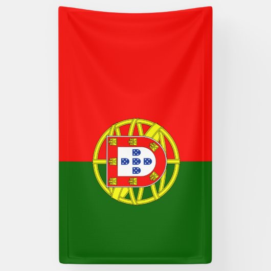 Flagge Portugals Banner (Vertikal)
