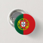 Flagge Portugals Button (Vorne & Hinten)