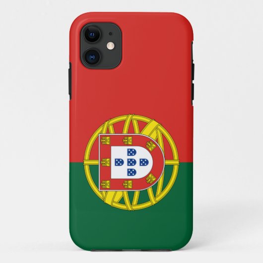 Flagge Portugals Case-Mate iPhone Hülle (Rückseite)