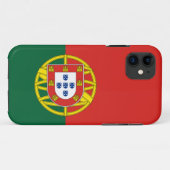 Flagge Portugals Case-Mate iPhone Hülle (Rückseite (Horizontal))