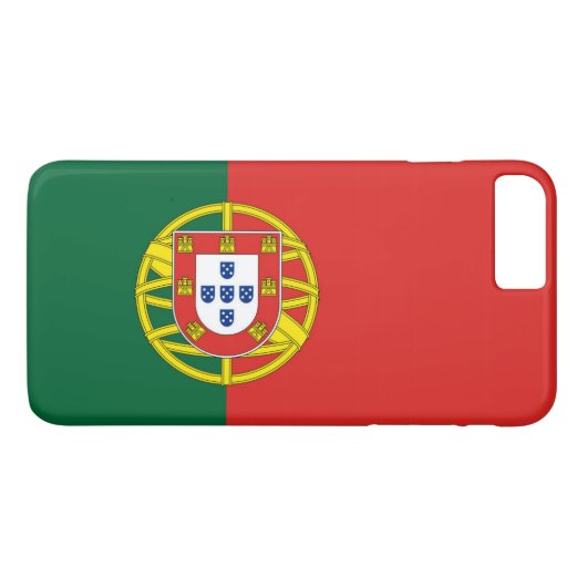 Flagge Portugals Case-Mate iPhone Hülle (Rückseite (Horizontal))