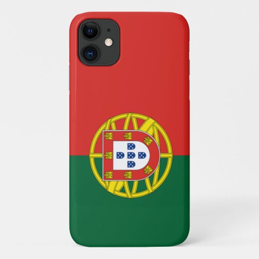 Flagge Portugals Case-Mate iPhone Hülle (Rückseite)