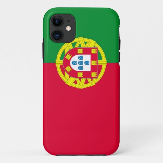 Flagge Portugals Case-Mate iPhone Hülle (Rückseite)