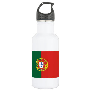 Flagge Portugals Edelstahlflasche